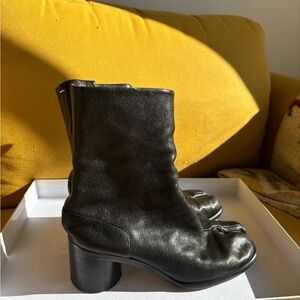 Maison Martin Margiela Black Heeled Boots